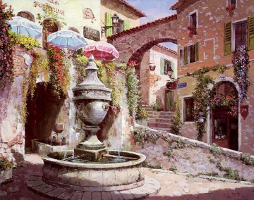 Cityscape Painting - UX007 European Towns